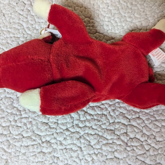 Red Bull (cow), Snort, Ty Beanie Baby, farm rodeo collectible, plush toy - Picture 6 of 6